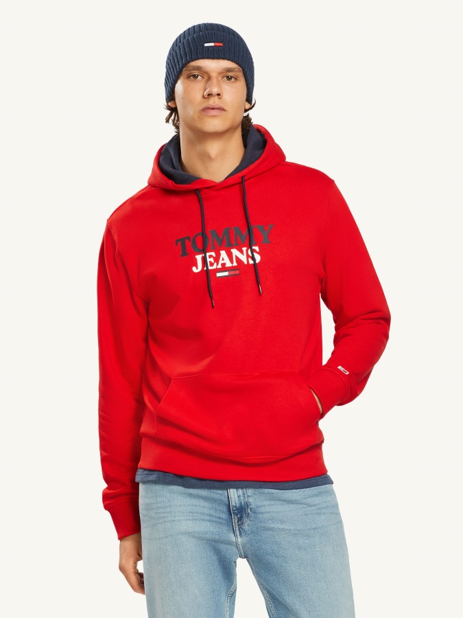 Deep Crimson Tonal Entry Sudadera Con Capucha Tommy Hilfiger Argentina