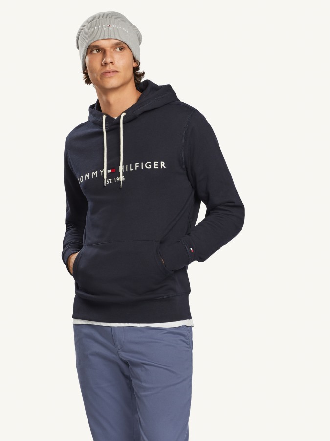 Sudadera Con Logo Tommy Hilfiger Argentina Desierto Cielo