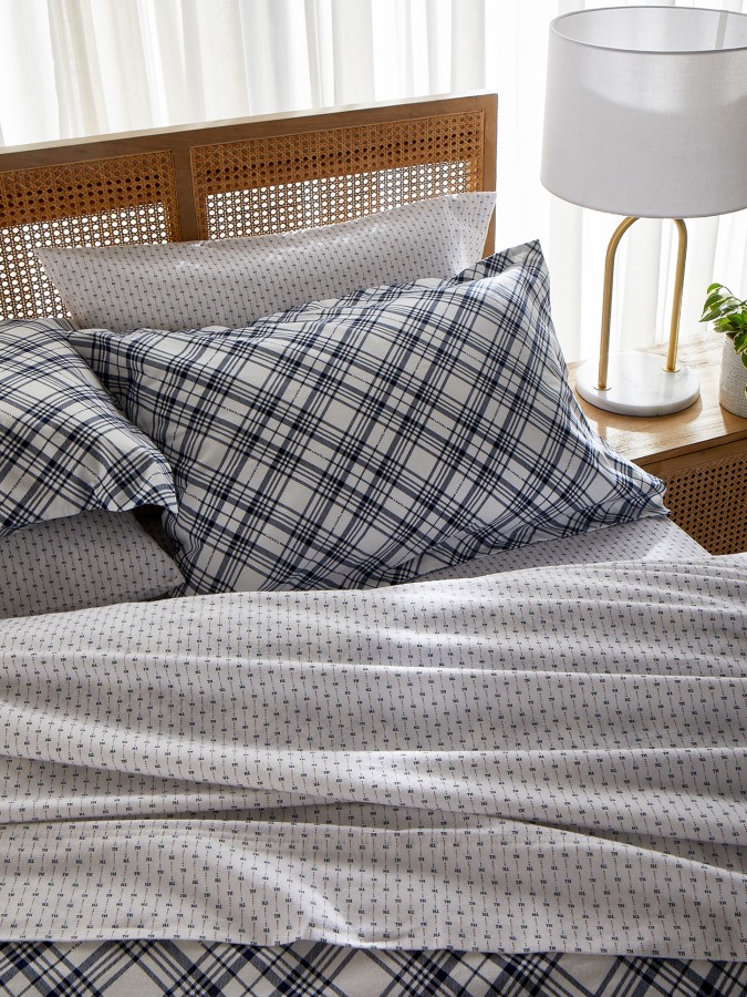 Tommy Hilfiger Argentina Juego De Sábanas De Franela Cama King Rayas