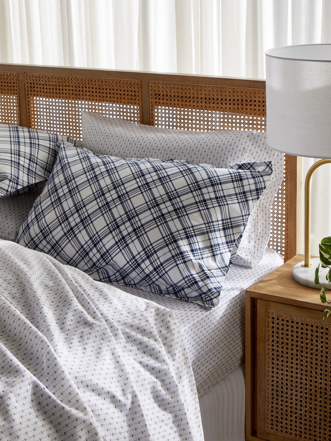 Tommy Hilfiger Argentina Juego De Sábanas De Franela Cama King Rayas