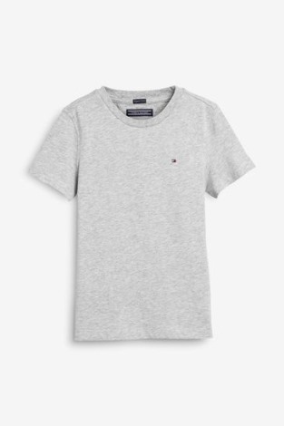 Camiseta Básica Gris Tommy Hilfiger Argentina