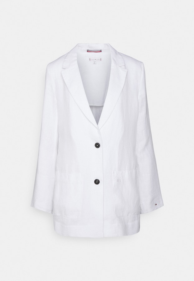 Blazer Relajado Tommy Hilfiger Argentina Blanco