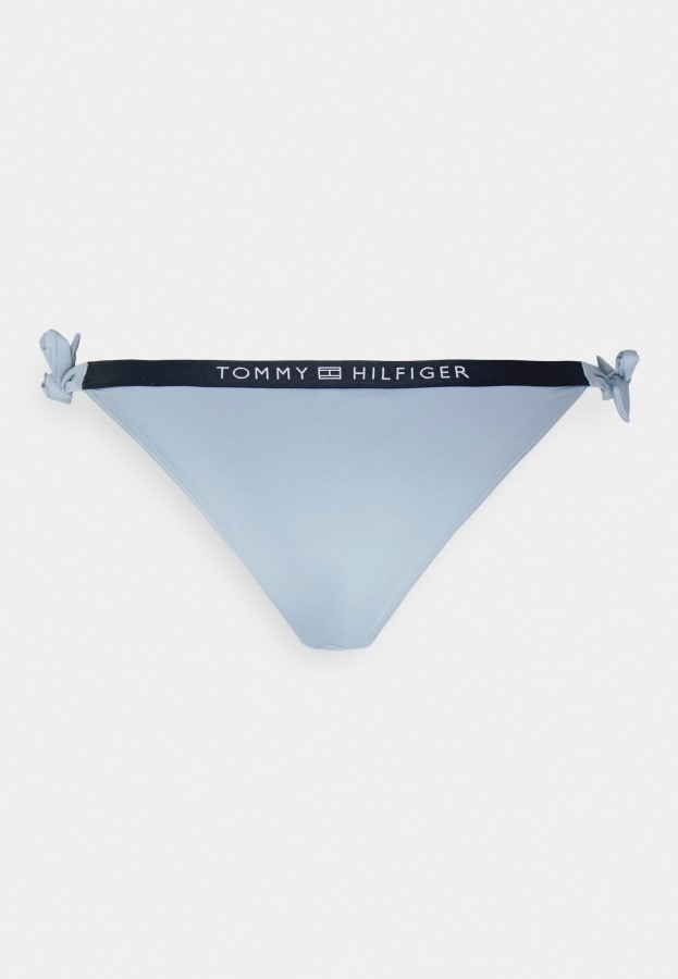 Braguita De Bikini Atrevida Con Lazo Lateral Daybreak Azul Tommy Hilfiger Argentina