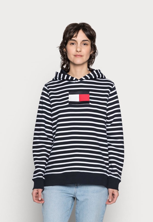 Tommy Hilfiger Argentina Classic Brenton/sky Regular Flag Sudadera Con Capucha Sudadera Con Capucha