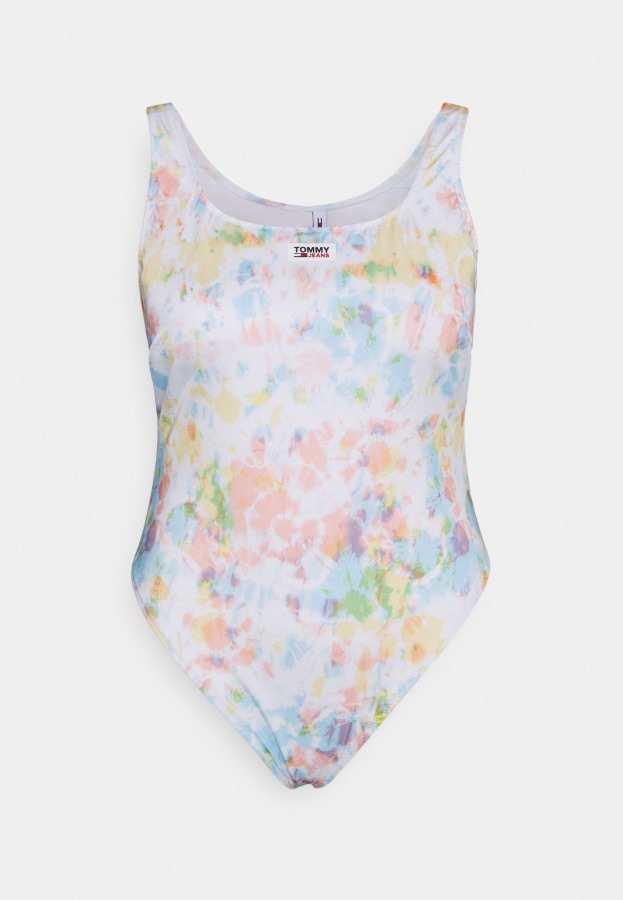 Tommy Hilfiger Argentina Traje De Baño De Una Pieza Con Diseño De Teñido Anudado En La Espalda