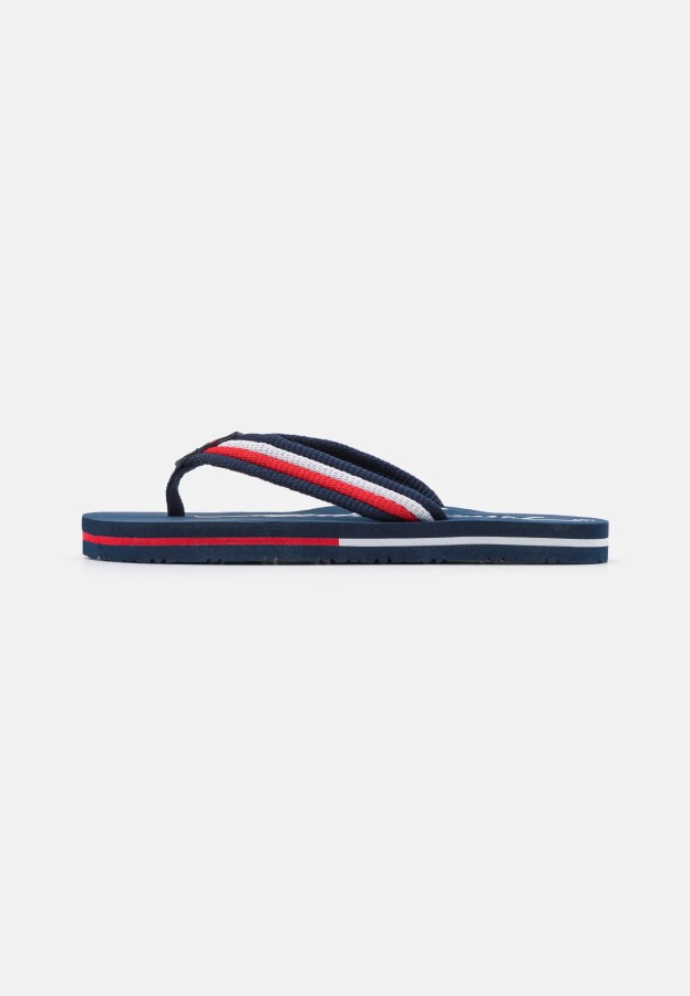 Sandalias T-bar Azul/multicolor Tommy Hilfiger Argentina