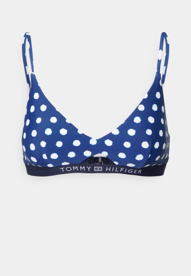 Tommy Hilfiger Argentina Bralette Top De Bikini Azul Oscuro