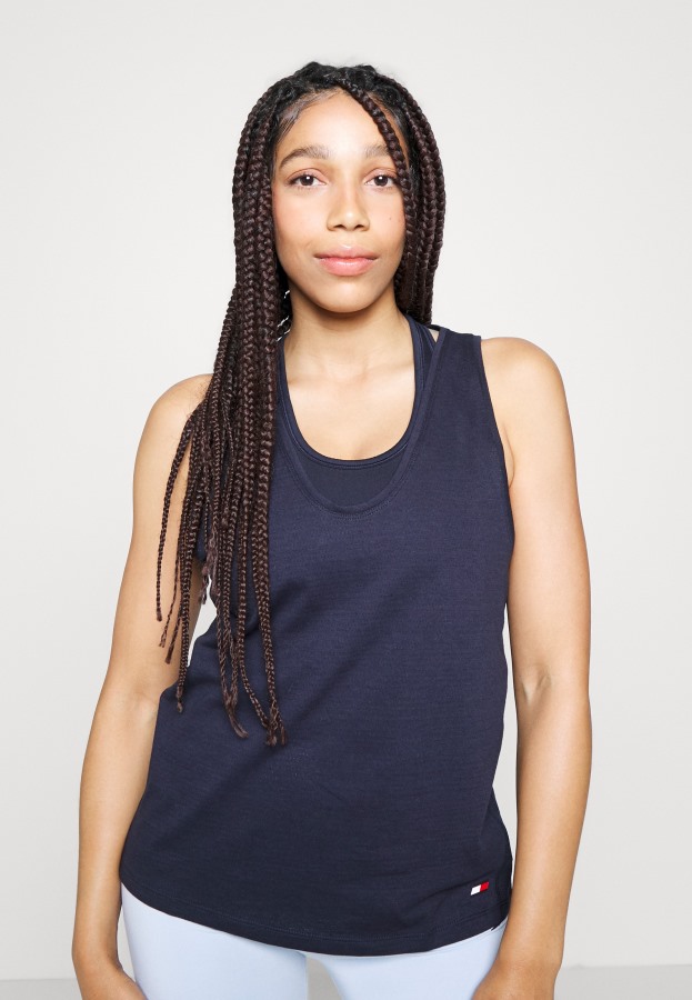 Camiseta Tommy Hilfiger Argentina Regular Cielo Desierto