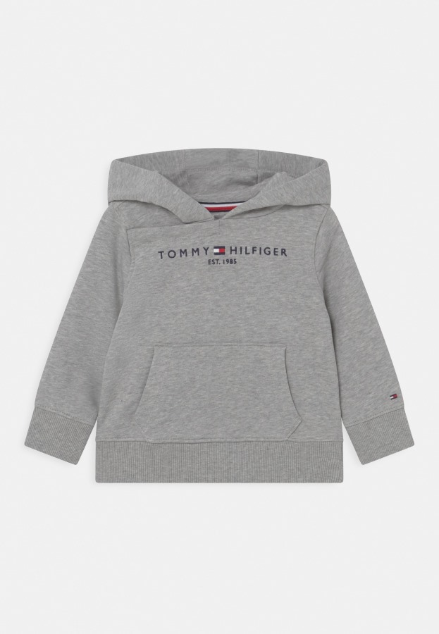 Sudadera Con Capucha Gris Claro Jaspeado Tommy Hilfiger Argentina Essential Sudadera Con Capucha Unisex