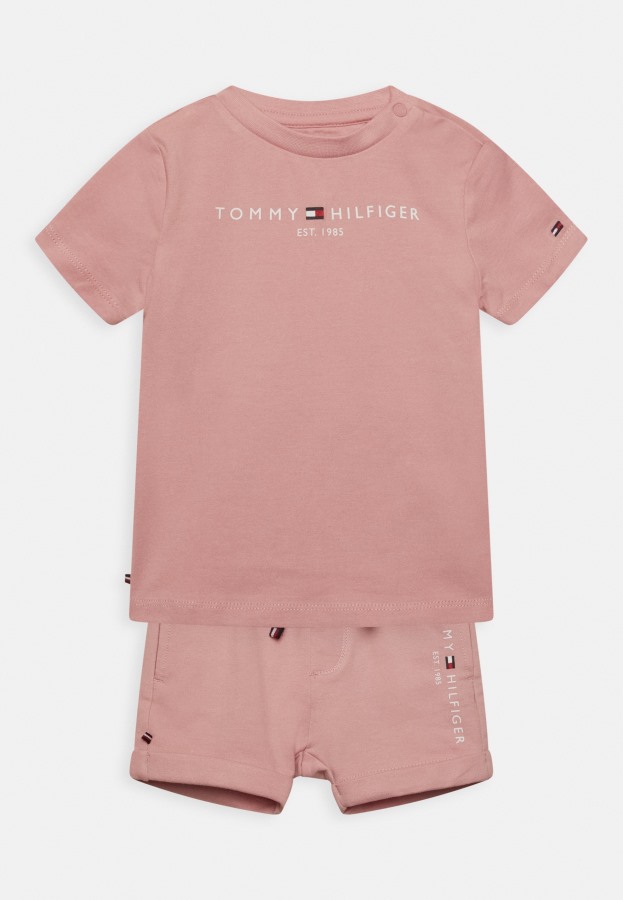 Tommy Hilfiger Argentina Baby Essential Set Shorts - Rosa